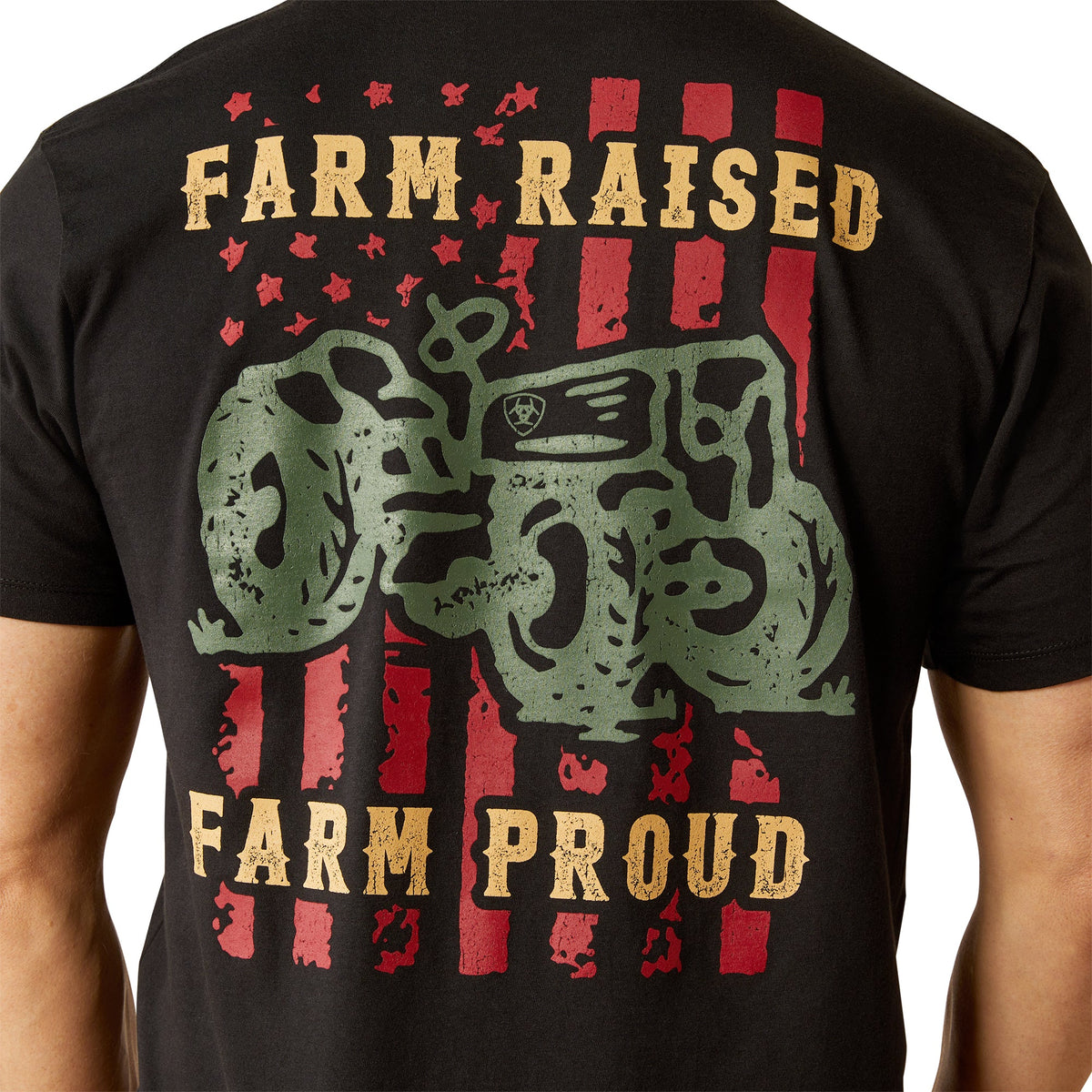 Ariat Mns Farm Raised SS Tee Black