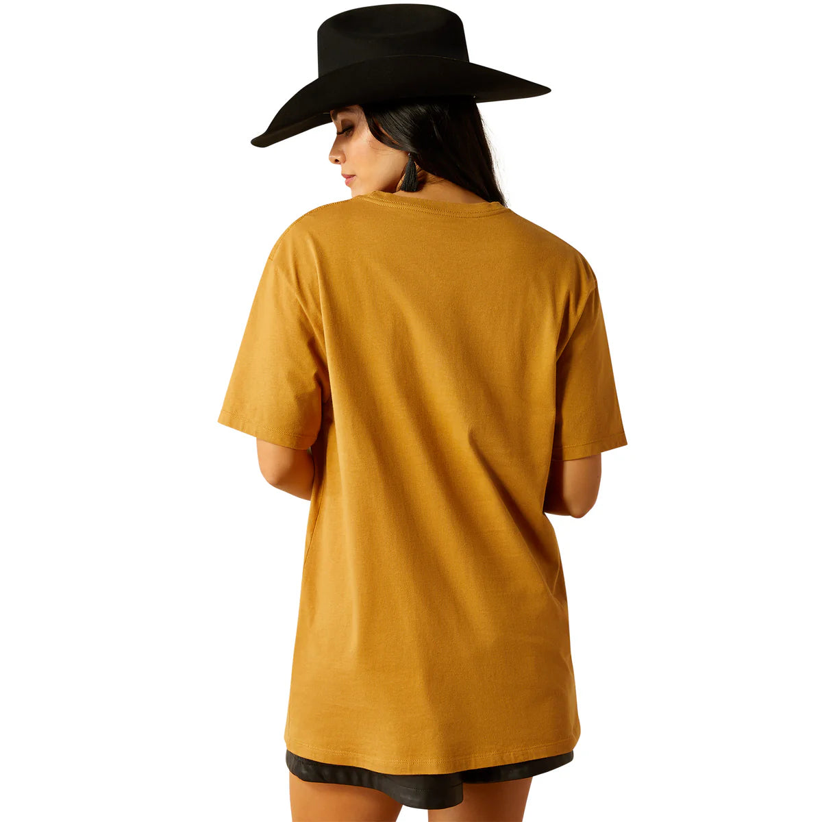 Ariat Wms Highlander SS Tee Harvest Gold - Clearance