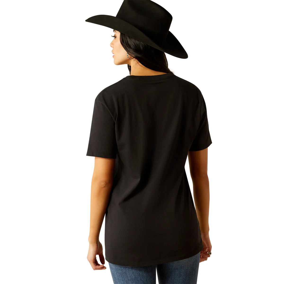 Ariat Wms Ace of Spades SS Tee Black - Black Friday Sale