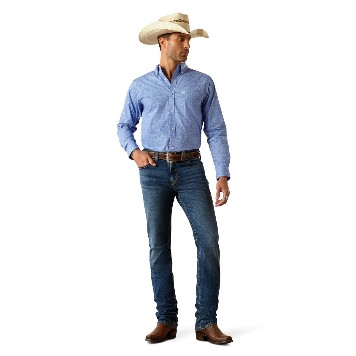 Ariat Mns M8 Modern Slim Miles Carlos