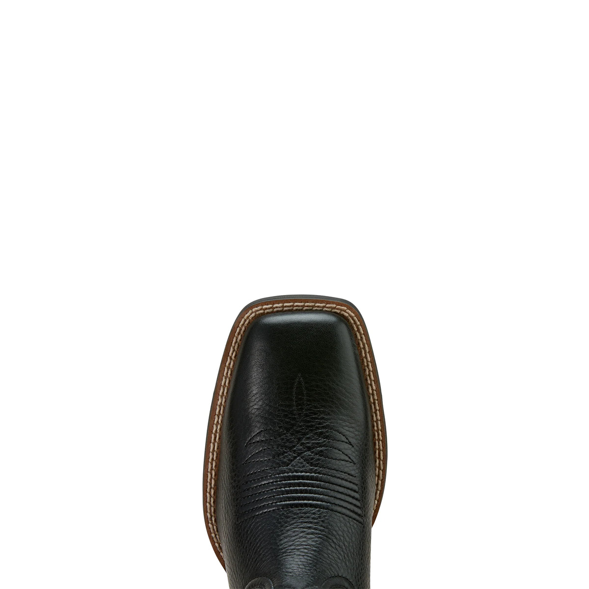 Ariat Wms Round Up Wide Square Toe Stretchfit Black Deertan - Black Friday Sales