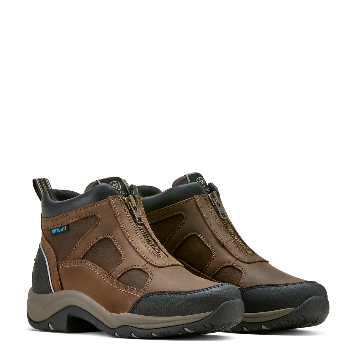 Ariat Wmns Terrain Zip H2O Palm Brown