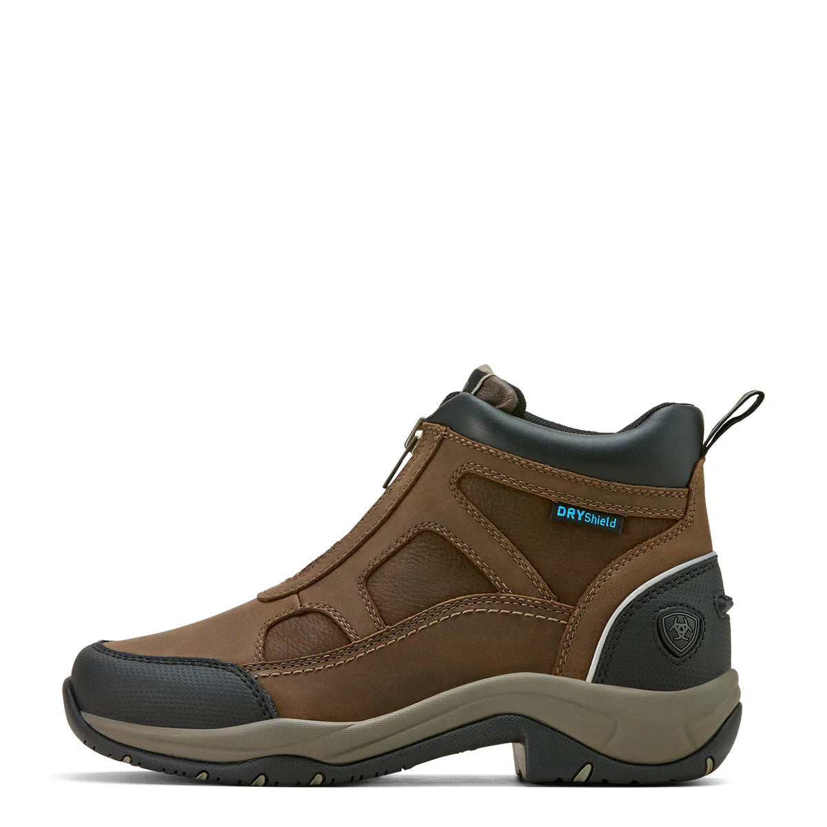 Ariat Wmns Terrain Zip H2O Palm Brown