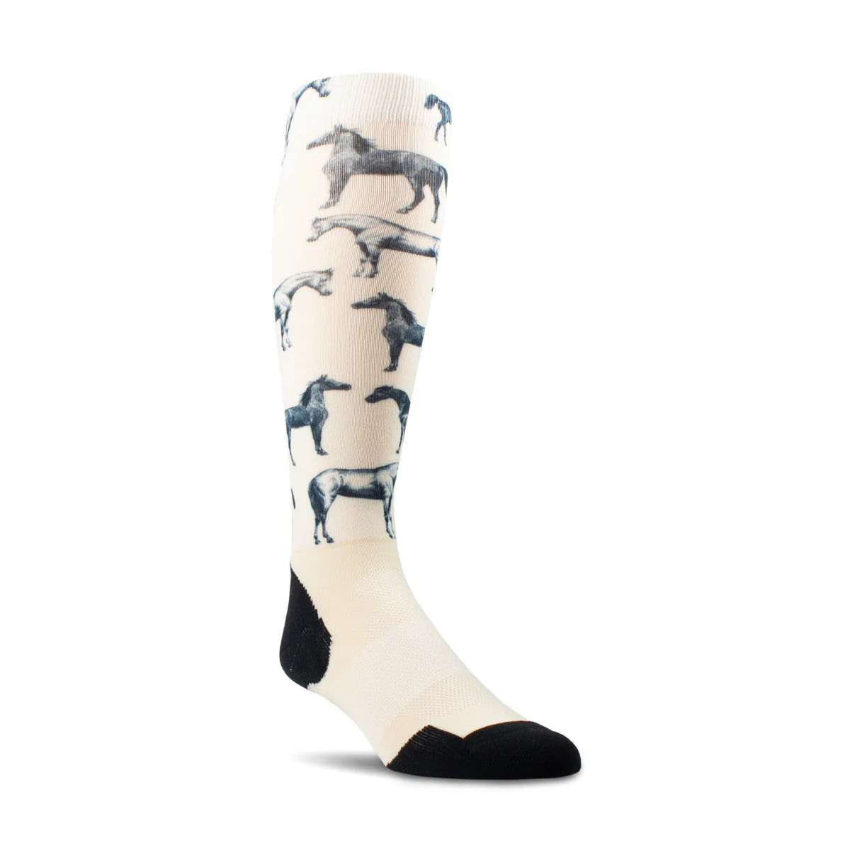 Ariat Wmns Ariattek Slim Printed Socks Summer Sand