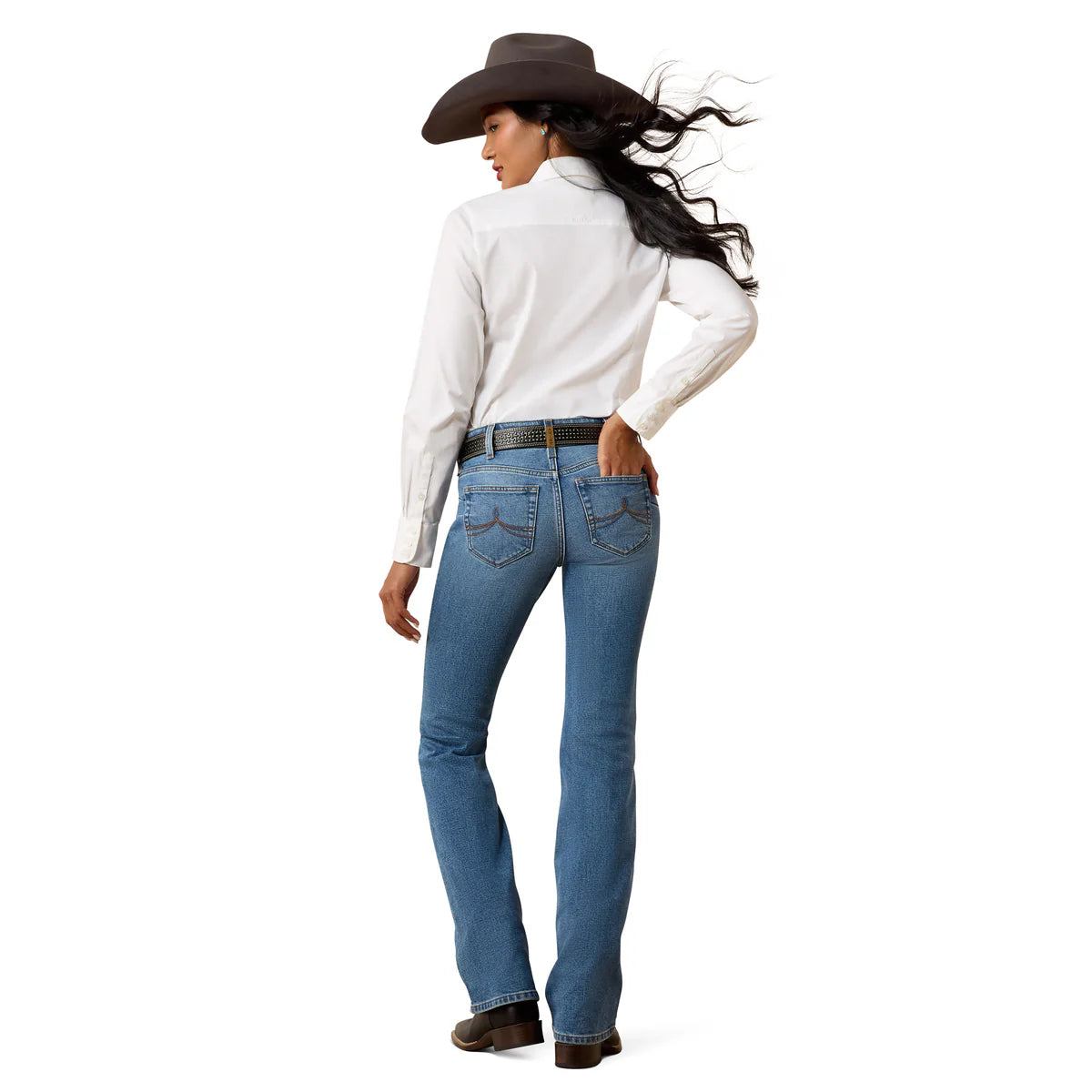Ariat Wmns Perfect Rise Acclimatize Boot Cut Nayelli Panama