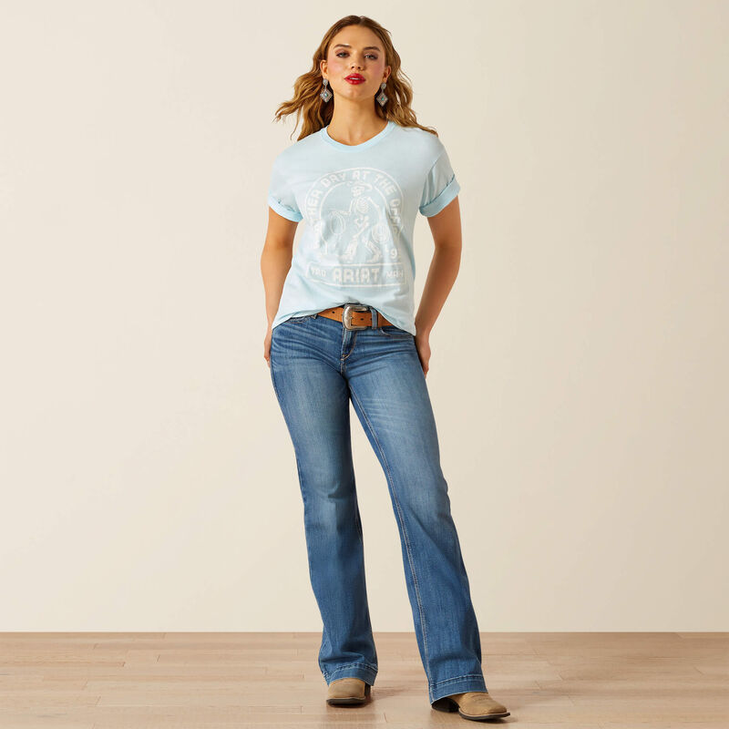 Ariat Wmns Another Day SS Tee Vintage Lagoon