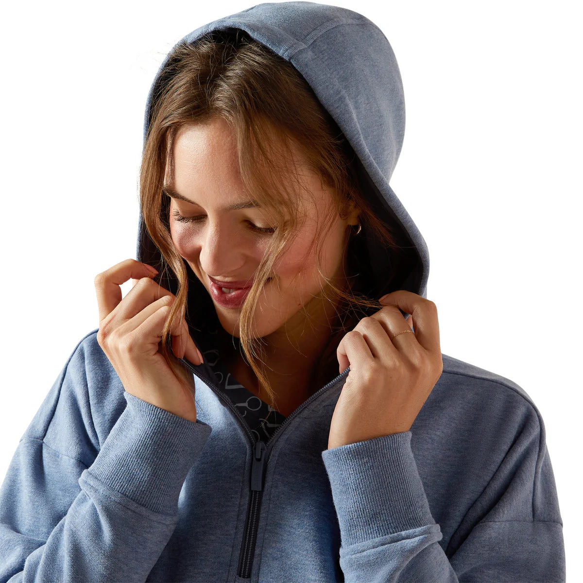 Ariat Wms Rabere 2.0 Hoodie China Blue Heather