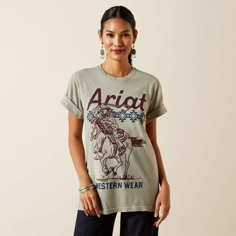 Ariat Wmns Classic Rider SS Tee Vintage Camel