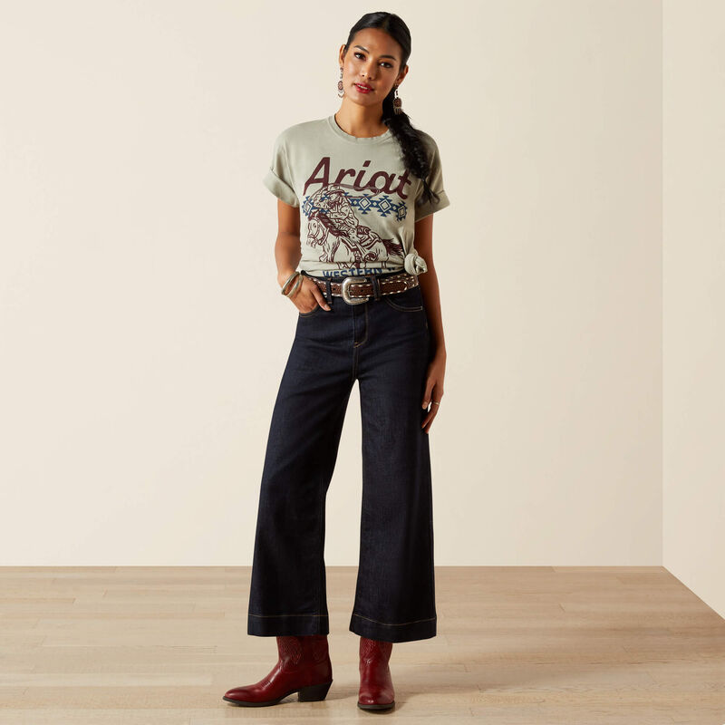 Ariat Wmns Classic Rider SS Tee Vintage Camel