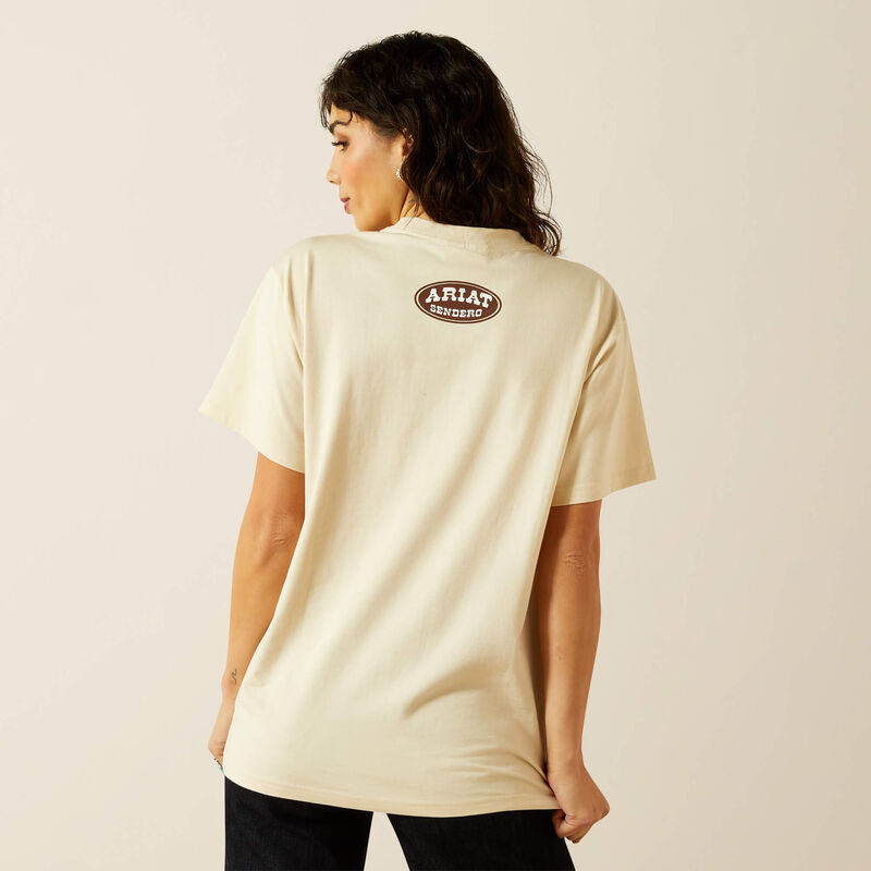Ariat Mns Sendero Slow Horses SS Tee Sandshell
