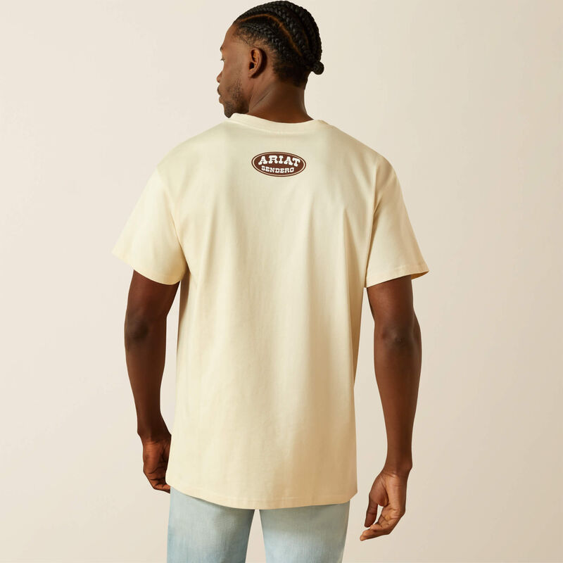 Ariat Mns Sendero Slow Horses SS Tee Sandshell