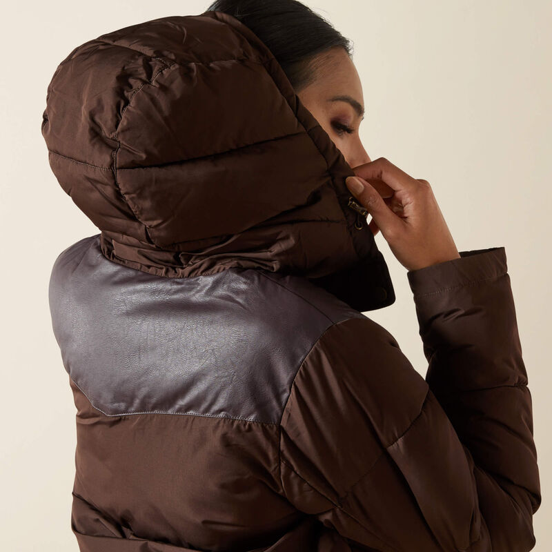 Ariat Wms Frontier Puffer Jacket Mole - Winter 26