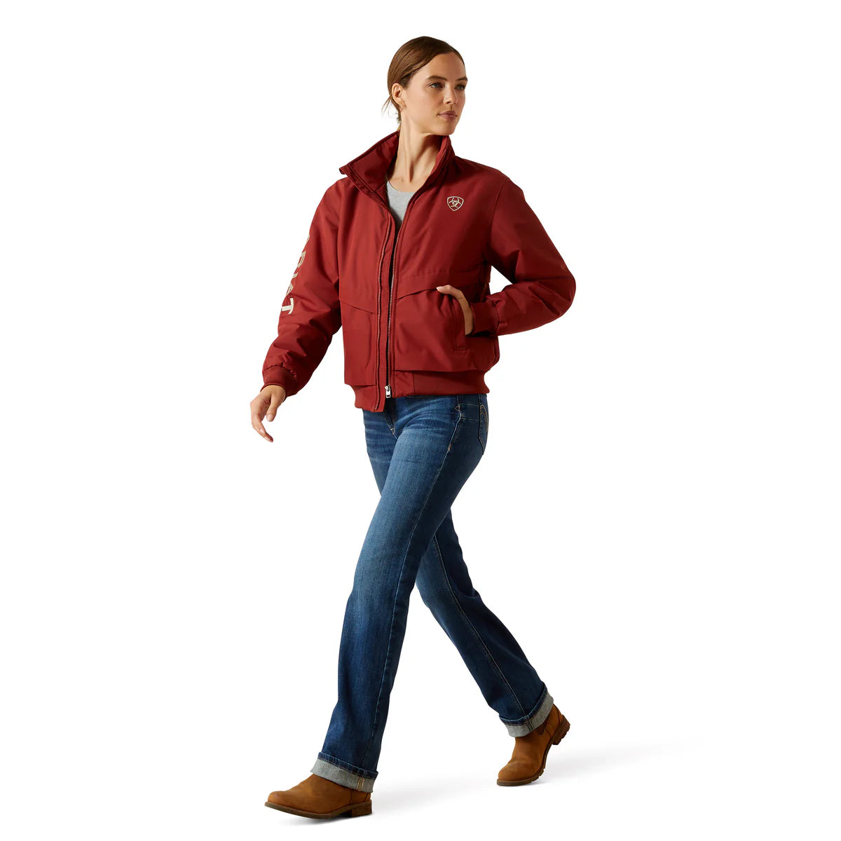 Ariat Wms Stable 2.0 Insulated Jacket Madder Brown
