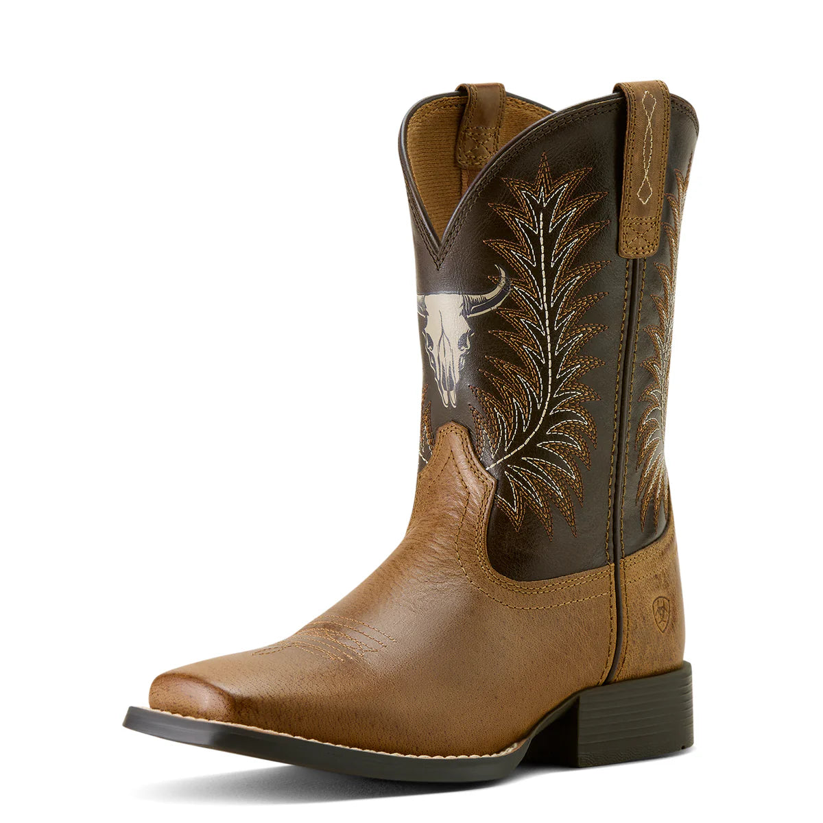 Ariat Youth Stampede Desert Brown/Thunder Brown