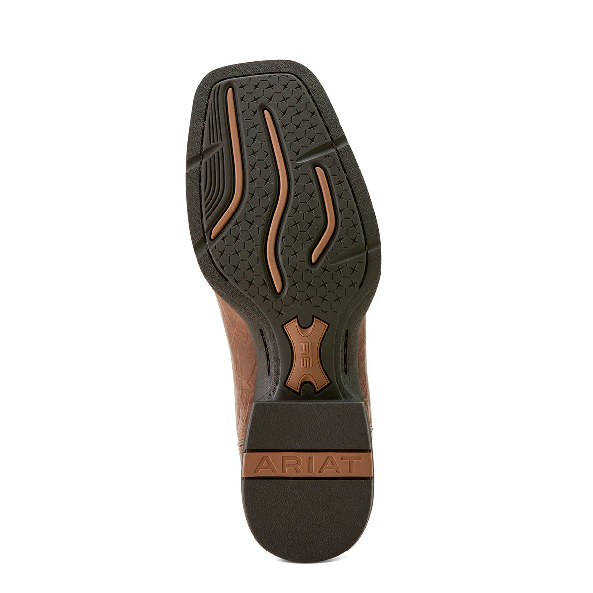 Ariat Mns Sport Western Wide Sport Toe Dark Tan