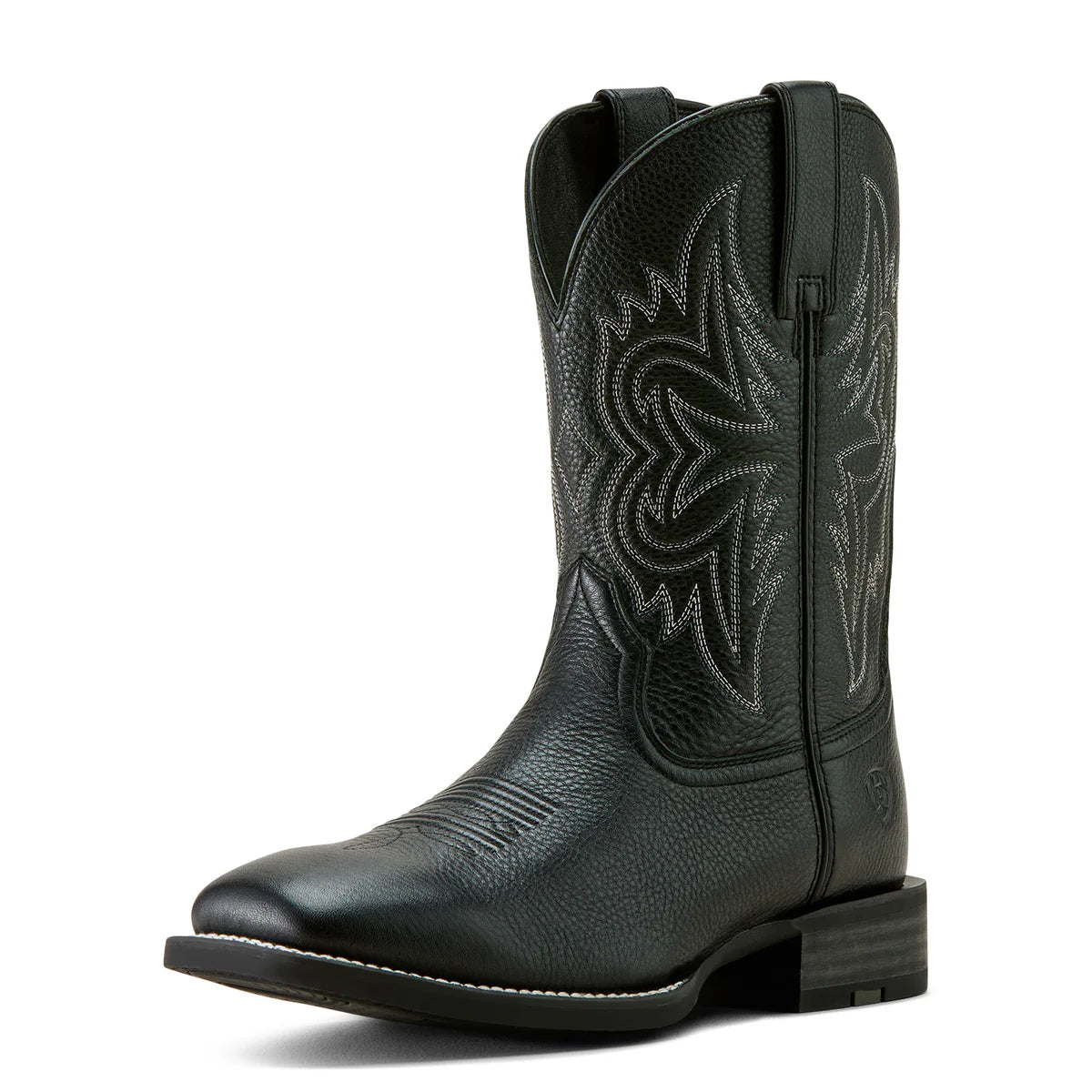 Ariat Mens Western Big Rig Black Deertan