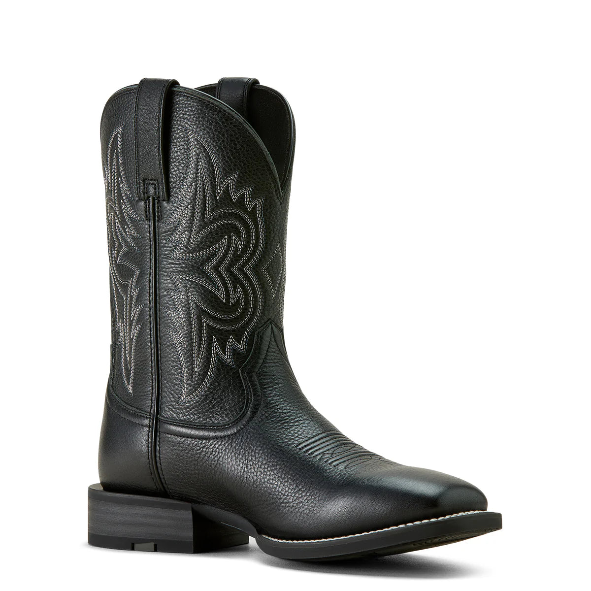 Ariat Mens Western Big Rig Black Deertan