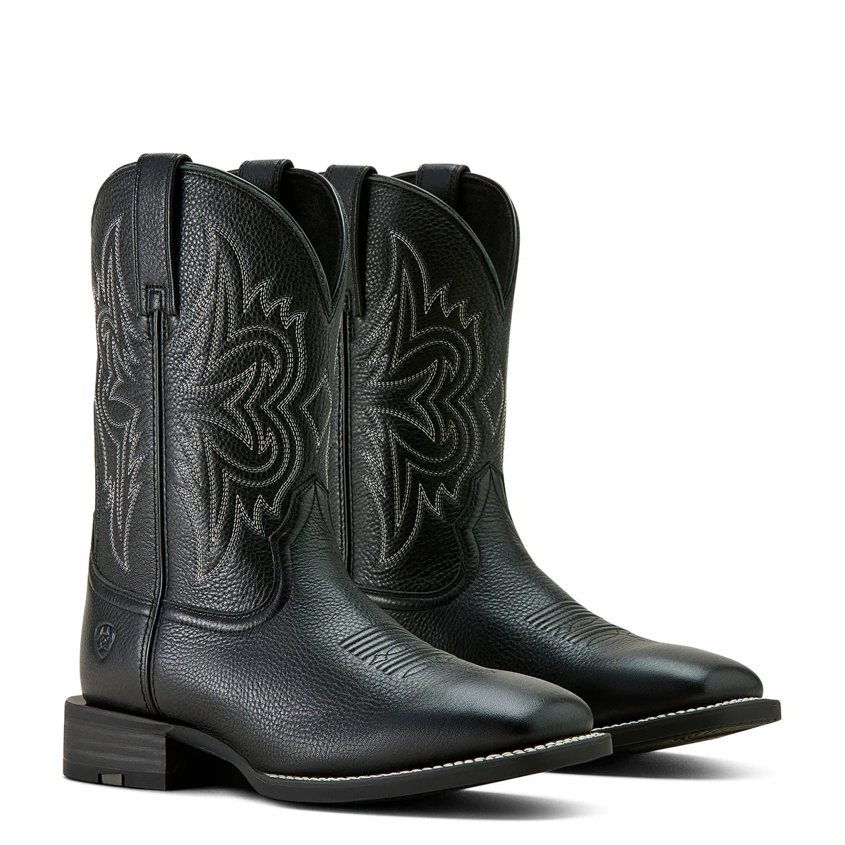 Ariat Mens Western Big Rig Black Deertan
