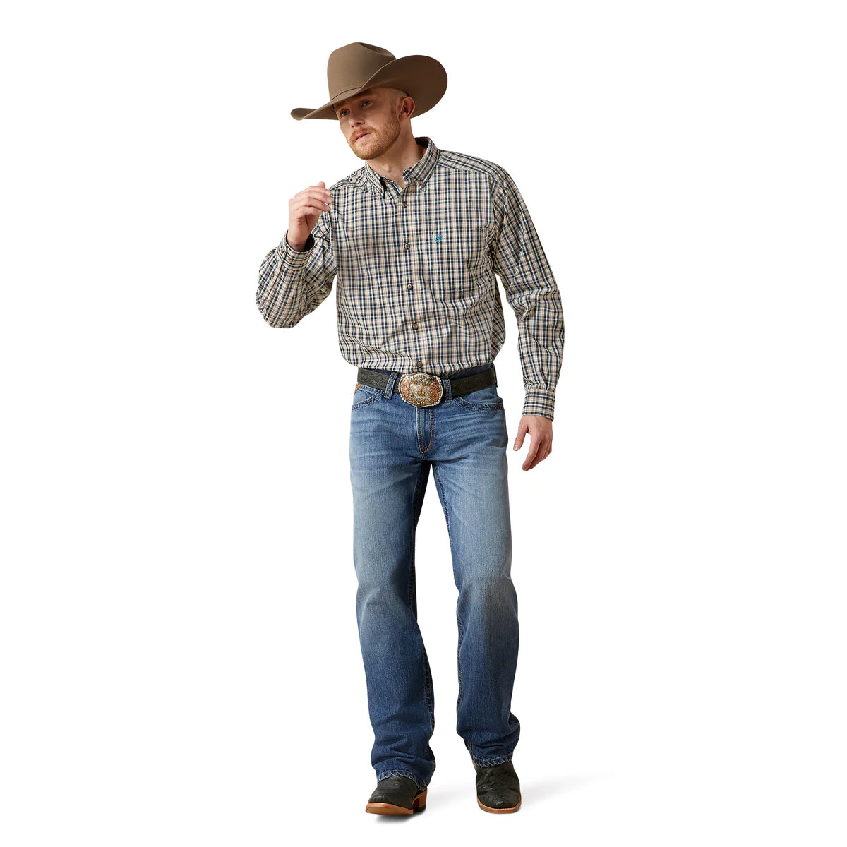 Ariat Mns Pro Series Tex LS Shirt Black