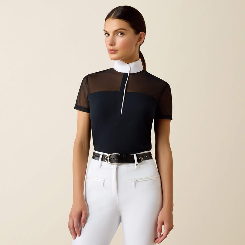 Ariat Wms Allure SS Show Shirt Black