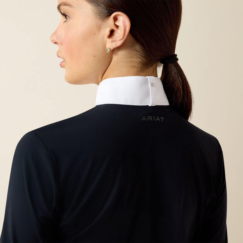 Ariat Wms Solveil LS Show Shirt Navy