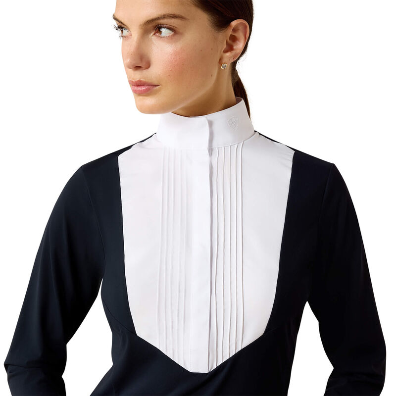 Ariat Wms Solveil LS Show Shirt White