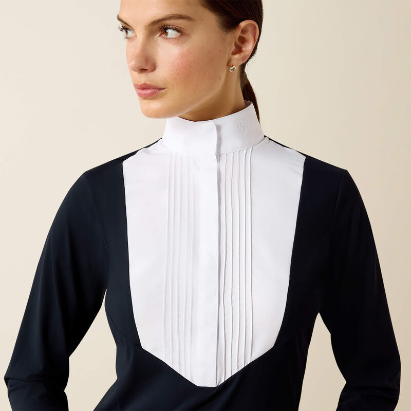 Ariat Wms Solveil LS Show Shirt Navy