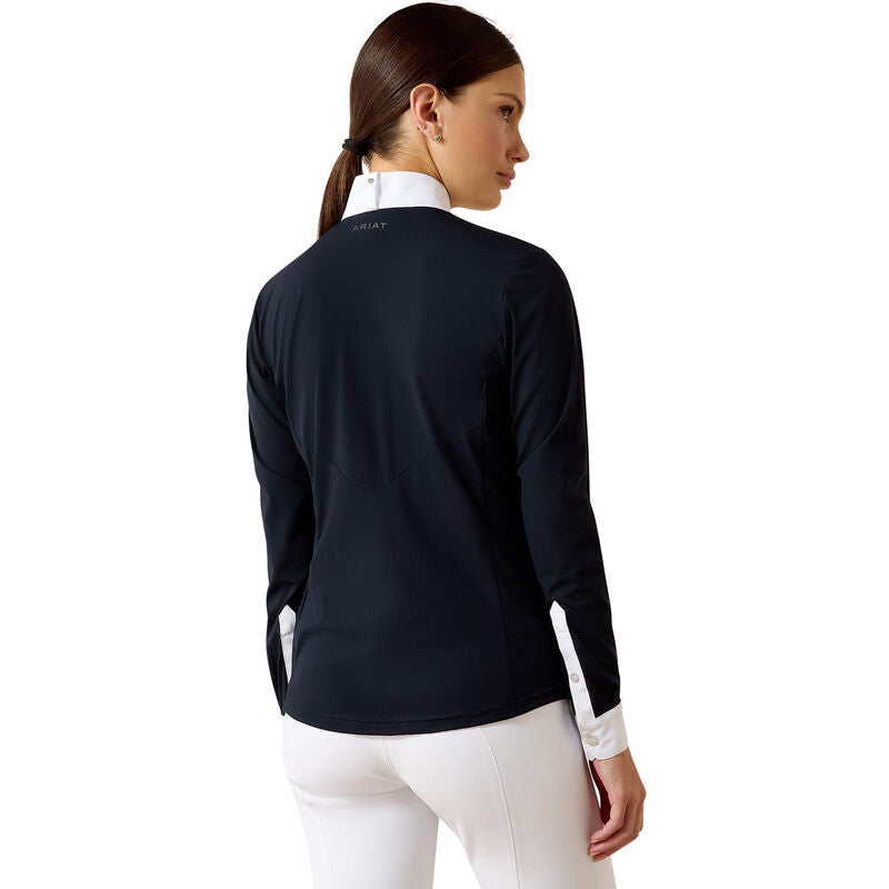 Ariat Wms Solveil LS Show Shirt White