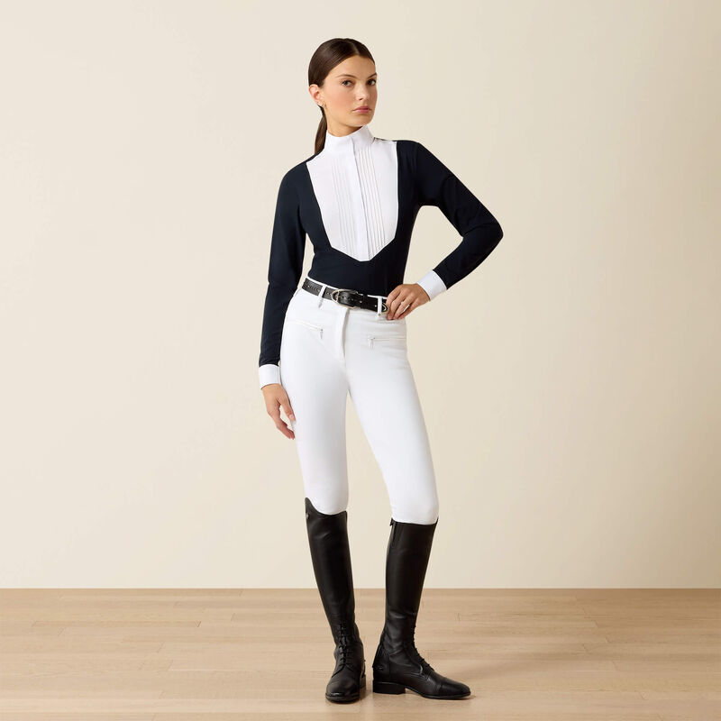 Ariat Wms Solveil LS Show Shirt Navy