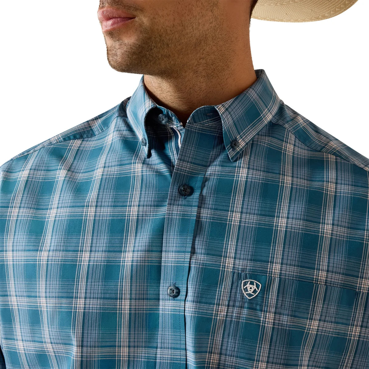 Ariat Mns Pro Series Tyce Classic Fit LS Shirt Deep Dive Plaid