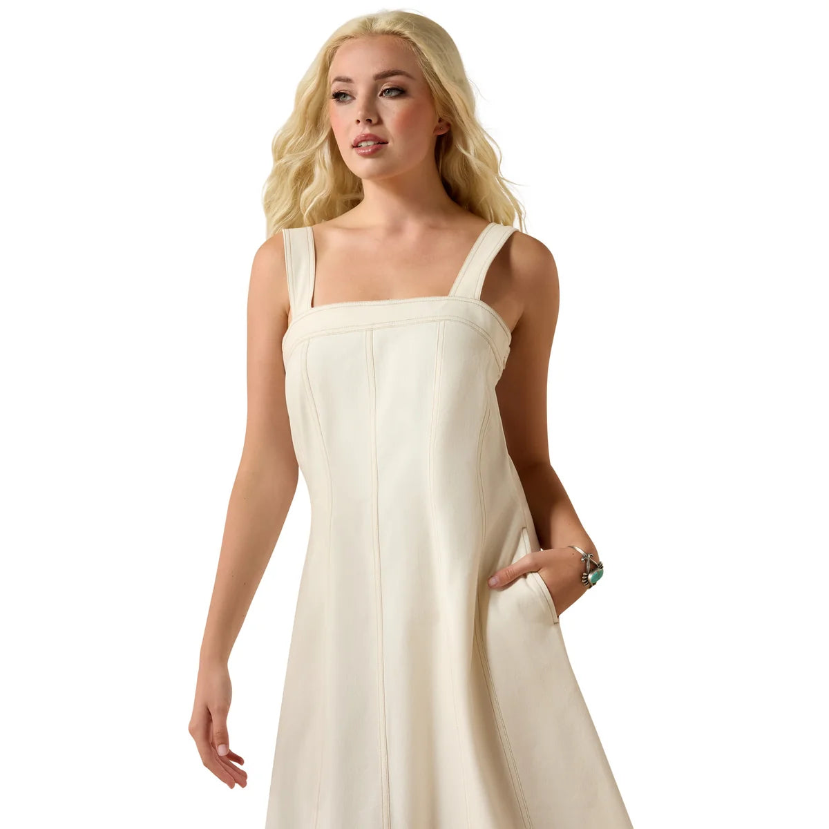 Ariat Wms Valentine Dress Summer Sand