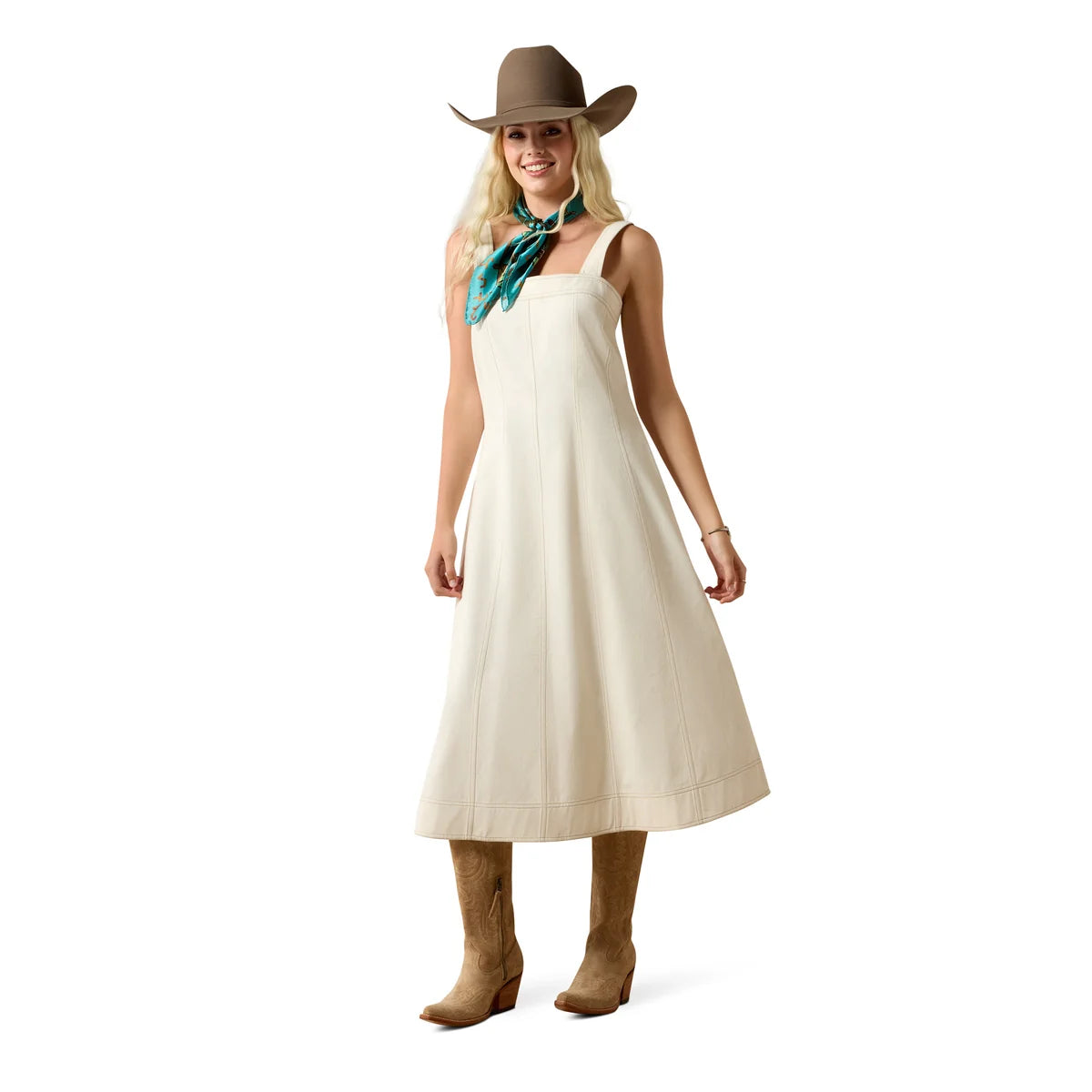 Ariat Wms Valentine Dress Summer Sand