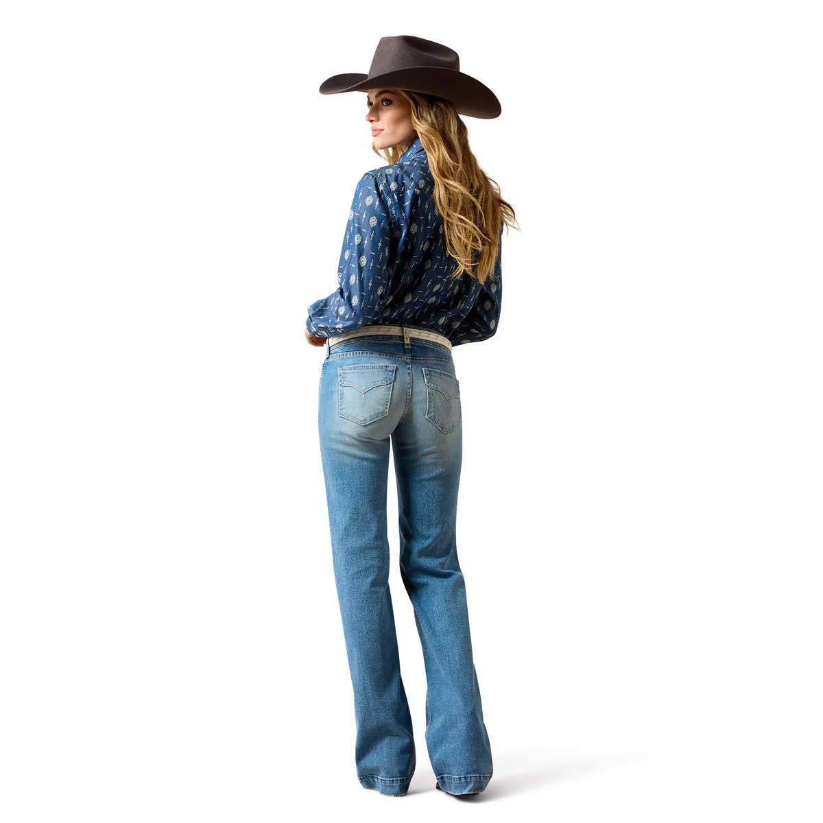 Ariat Wms Mid Rise Trouser Clara Yuba