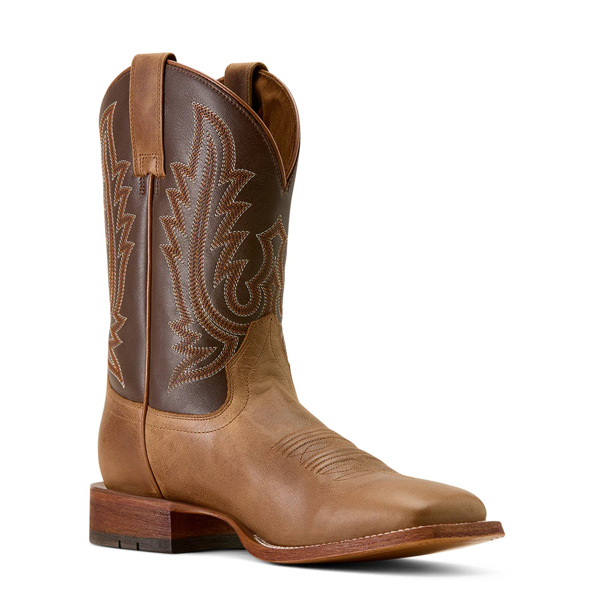 Ariat Mns County Roads WST Wheat Tan/Santa Fe Brown