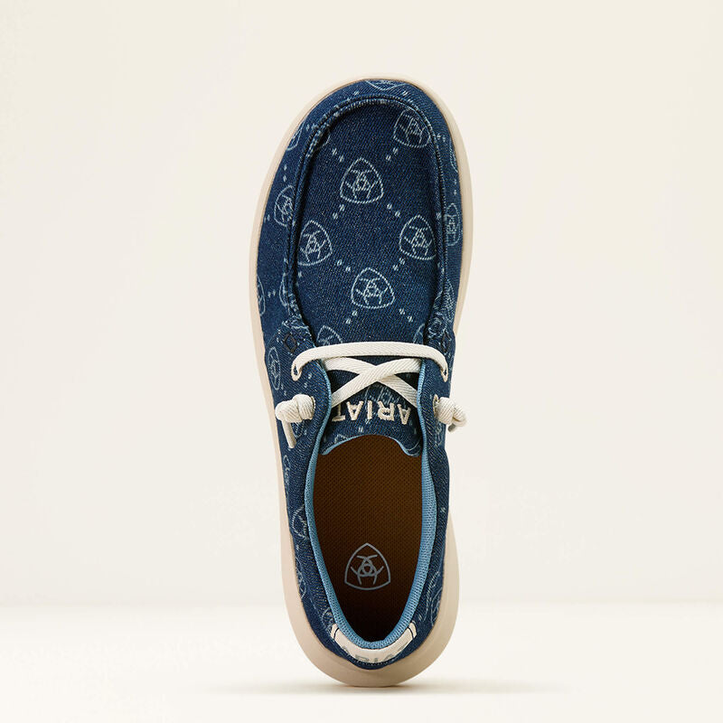 Ariat Wms Hilo Denim Logo Print