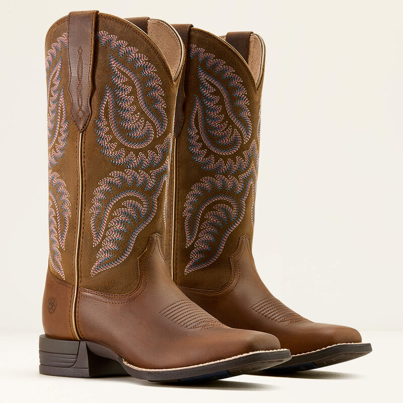 Ariat Wms Cattle Caite WST Distressed Brown/Adobe Clay