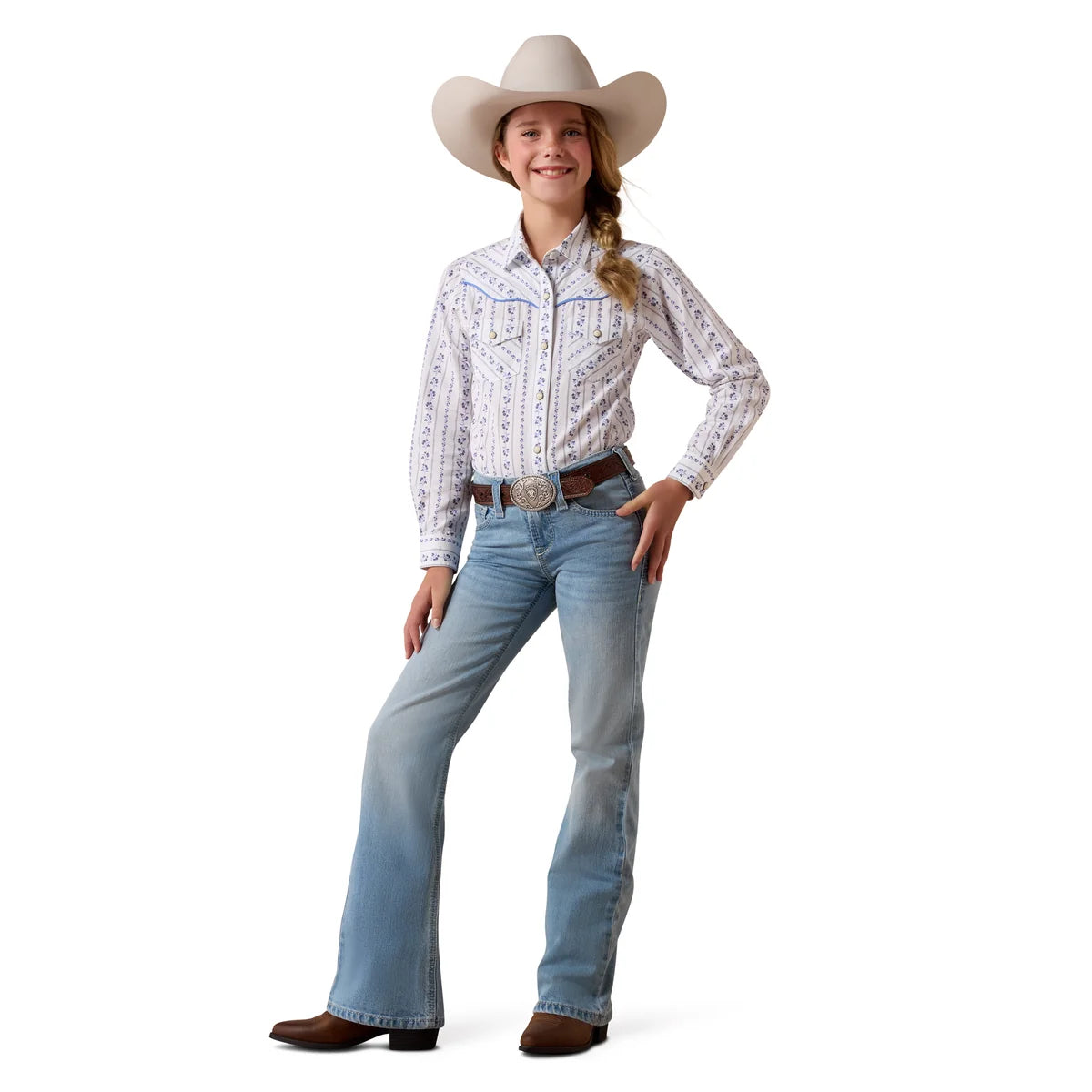 Ariat Gls Boot Cut Sherry Porto | Country Clothing - Childrens Clothing | Saddleworld Ipswich