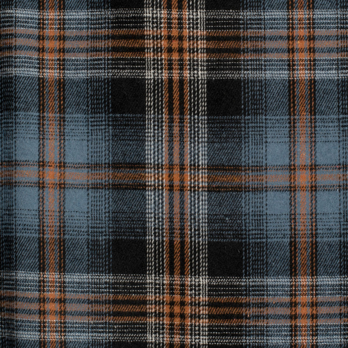 Just Country Mns Cameron Workshirt Flannel Denim Blue/Black