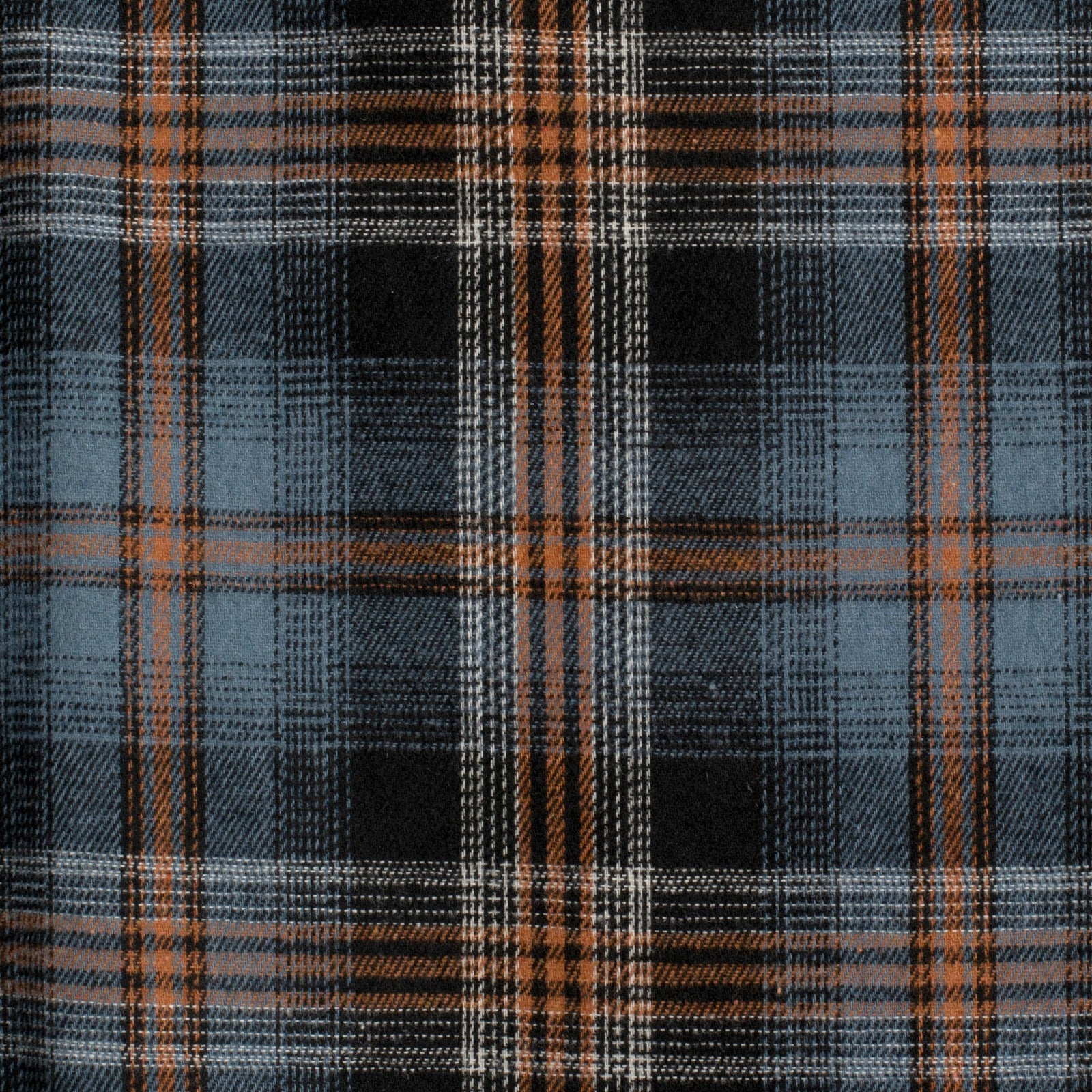 Just Country Mns Cameron Workshirt Flannel Denim Blue/Black