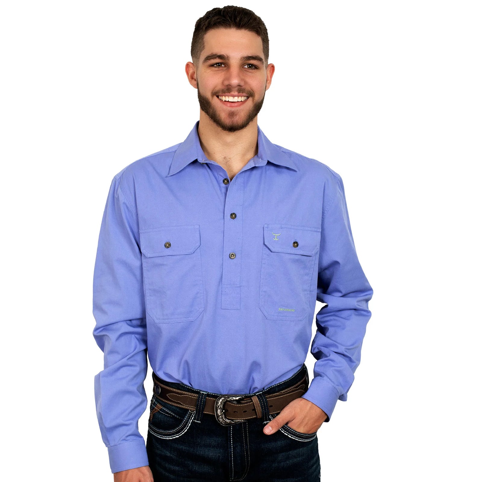 Just Country Mns Cameron Workshirt - Workshirt Sale