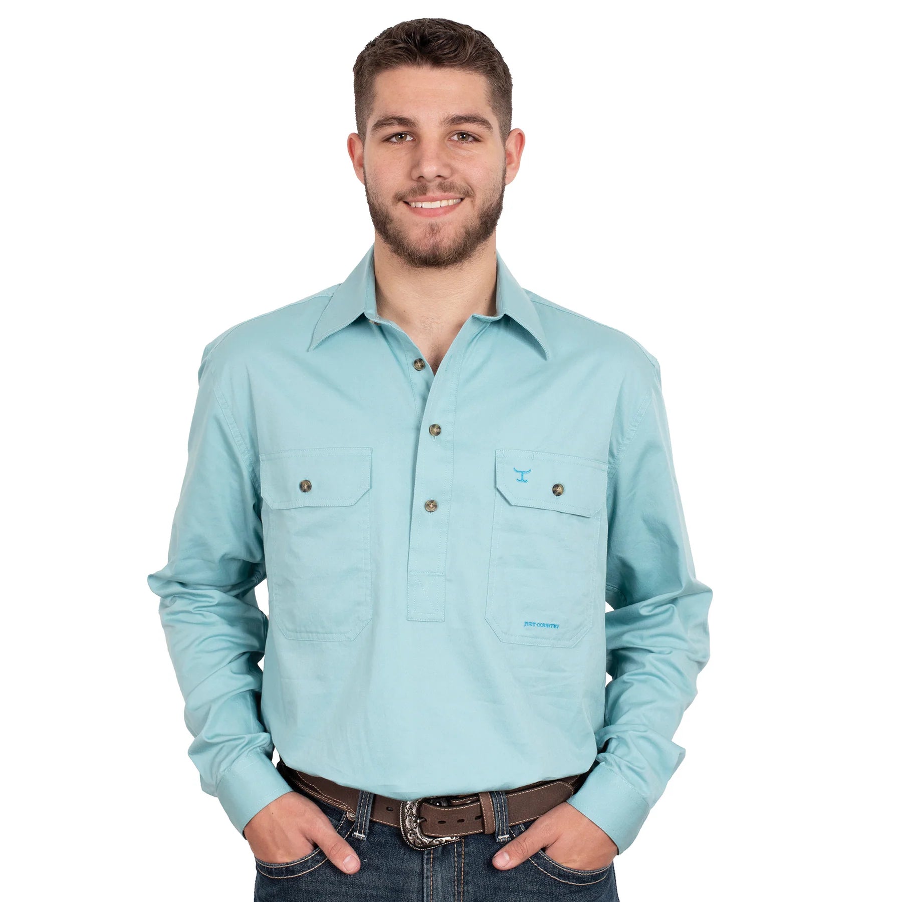Just Country Mns Cameron Workshirt - Workshirt Sale