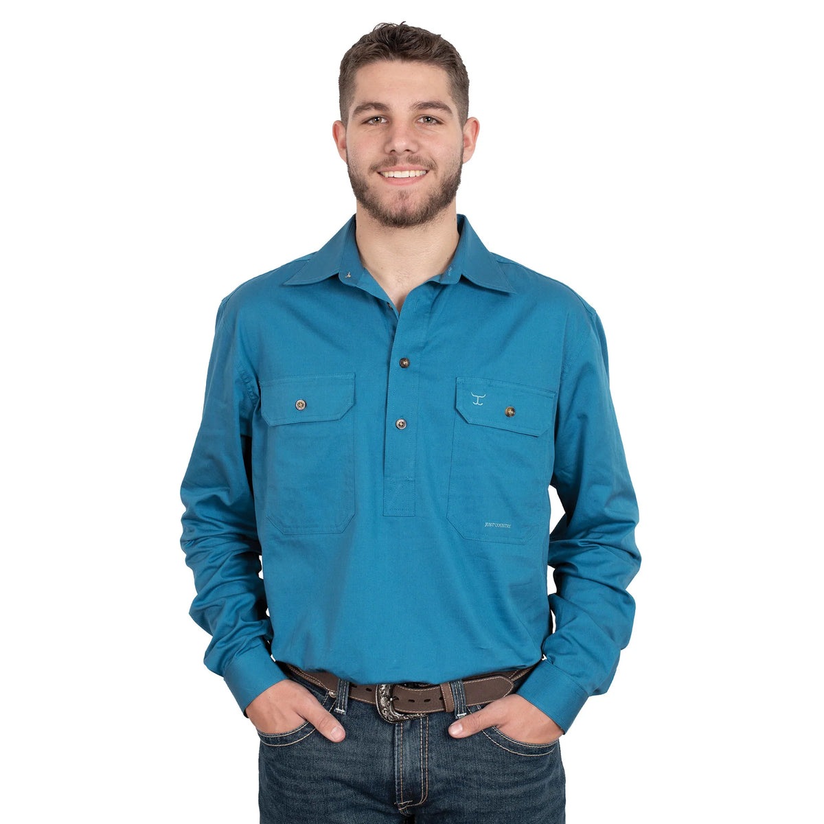 Just Country Mns Cameron Workshirt - Workshirt Sale