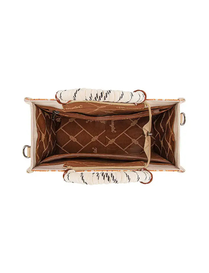 Wrangler Southwestern Rope Handle Bag
