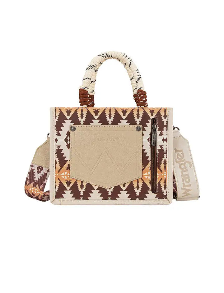 Wrangler Southwestern Rope Handle Bag