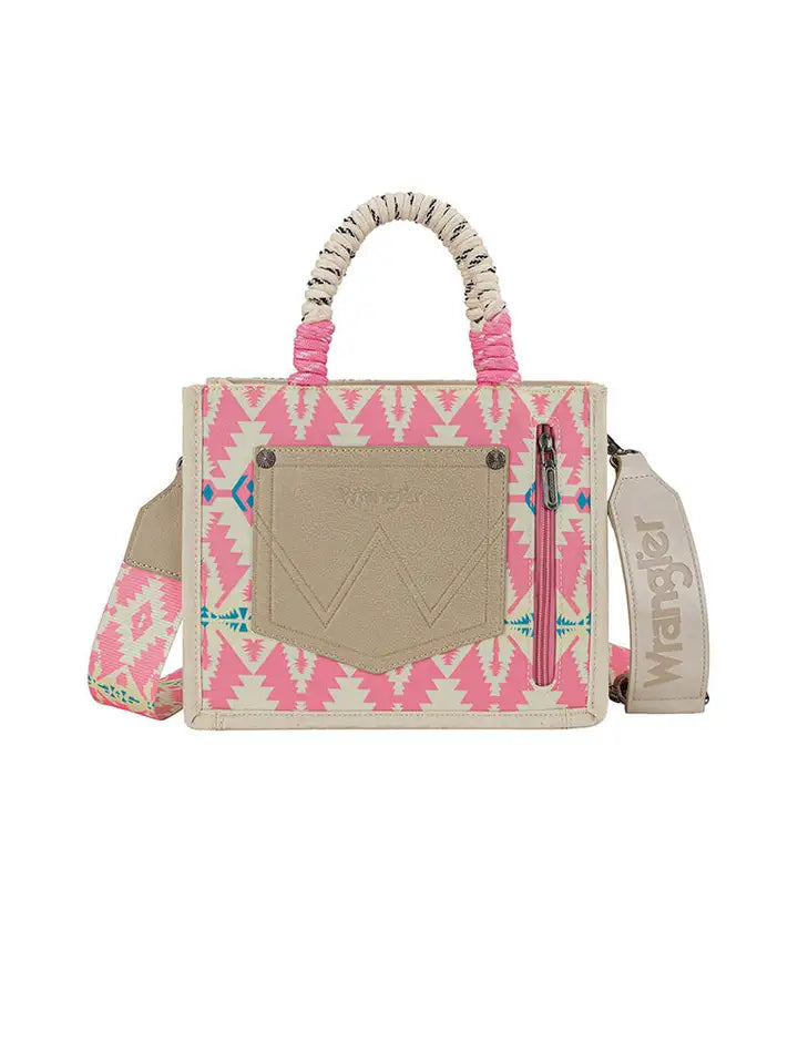 Wrangler Southwestern Rope Handle Bag