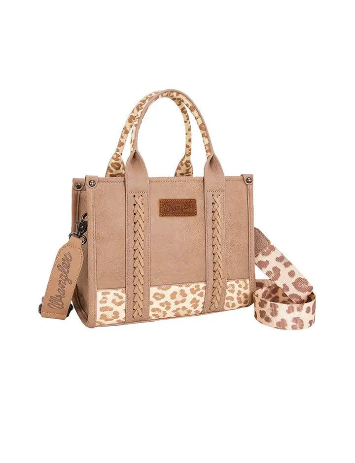 Wrangler Leopard Print Crossbody Bag