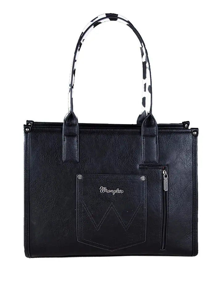 Wrangler Cow Print Tote Bag