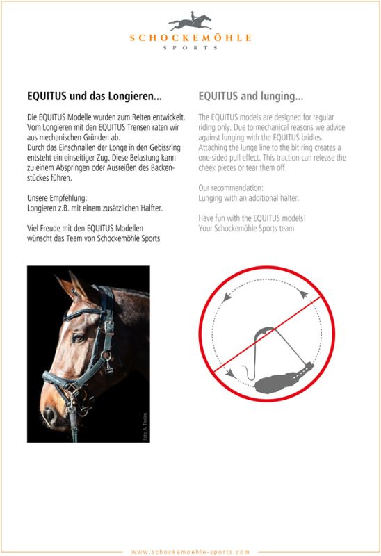 Schockemohle Sports - Bridle Equitus Beta Glam