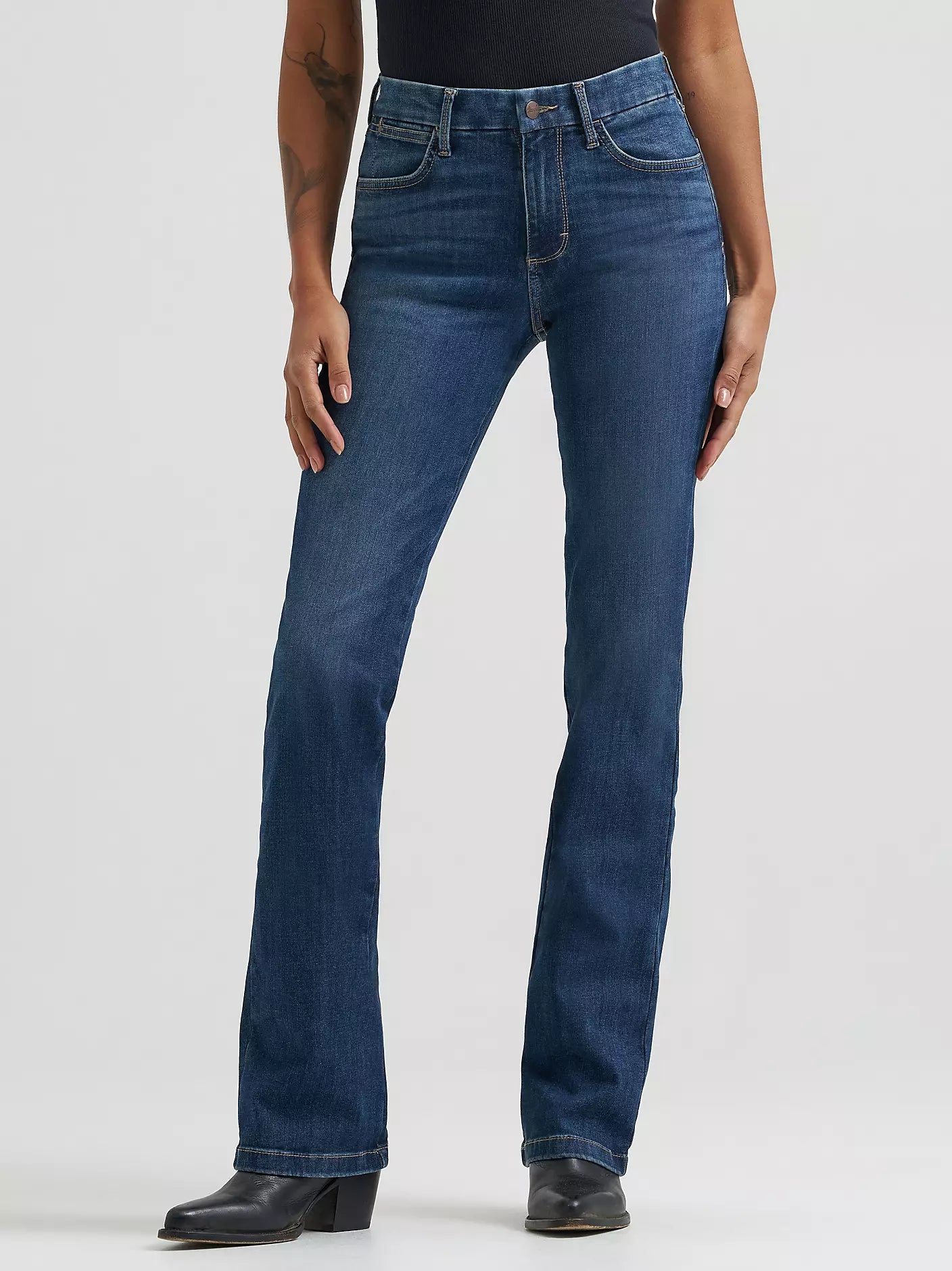Wrangler Wms High Rise Bootcut Jean Bespoke