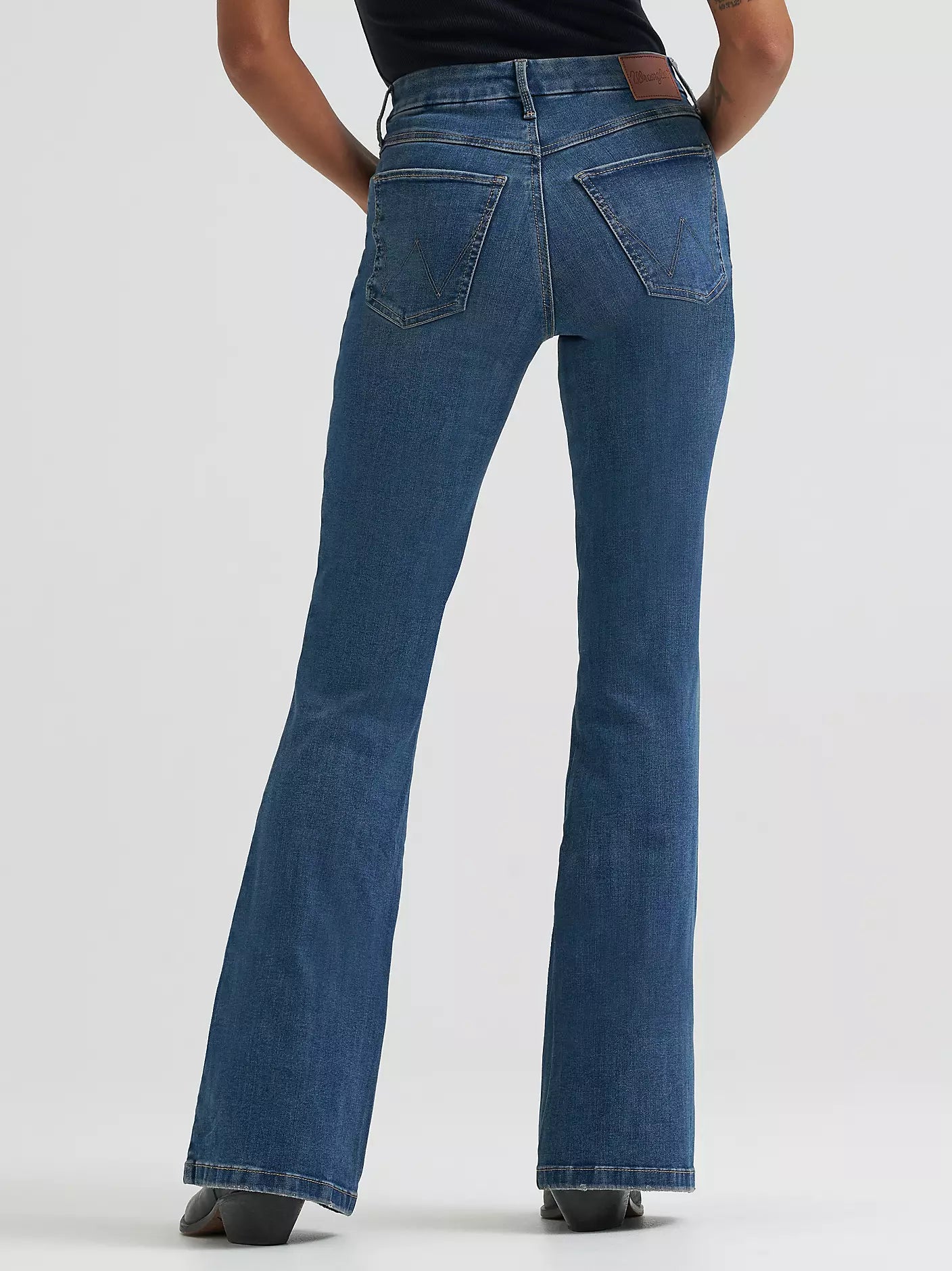 Wrangler Wmns High Rise Flare Bespoke Jean